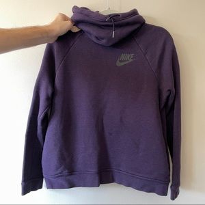 Purple Nike hoodie